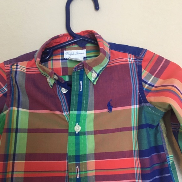 Ralph Lauren baby boy long sleeve shirt - Picture 6 of 6